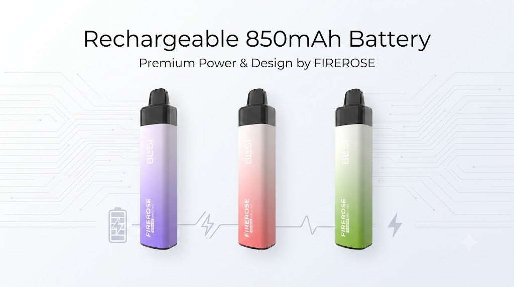 Rechargeable 850mAh Battery