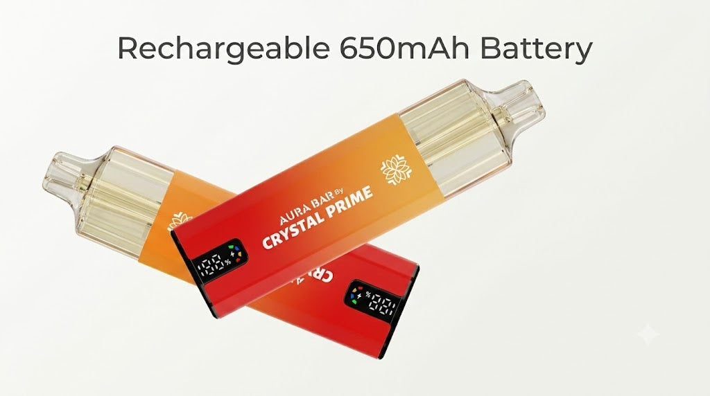 Rechargeable 650mAh Battery