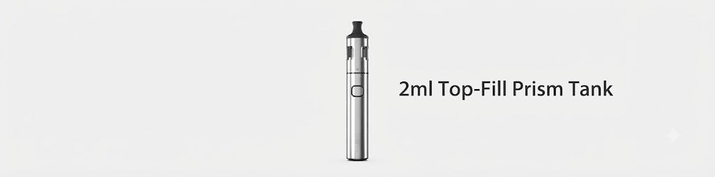 2ml Top-Fill Prism Tank