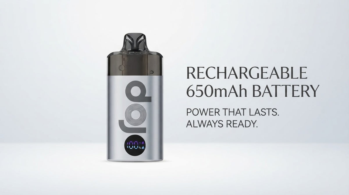 Rechargeable 650mAh Battery
