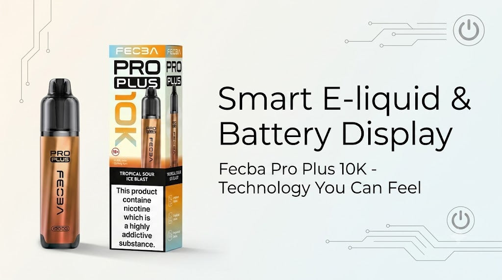 Smart E-liquid & Battery Display