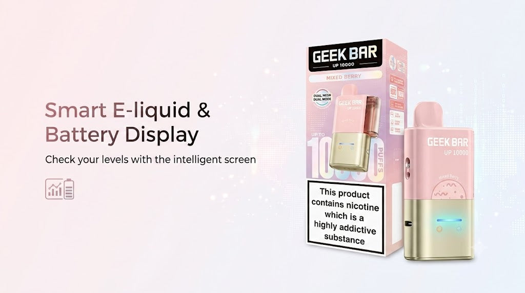 Smart E-liquid & Battery Display