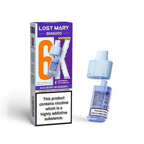 Lost Mary BM6000 Prefilled Vape Pods