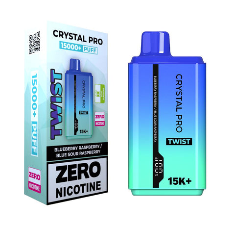 Crystal Pro Twist 15000 Puffs Prefilled Vape Zero Nicotine