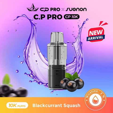 Blackcurrant Squash - CP Pro CP10k Prefilled Pods