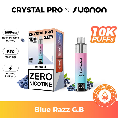 Crystal Pro CP10K 0MG(0%) Prefilled Pod Vape Kit (Zero Nicotine)