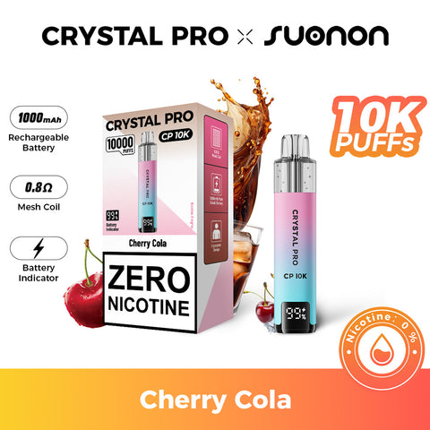 Crystal Pro CP10K 0MG(0%) Prefilled Pod Vape Kit (Zero Nicotine)