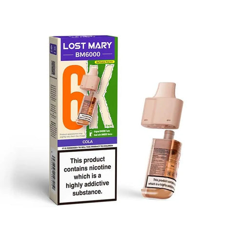 Lost Mary BM6000 Prefilled Vape Pods