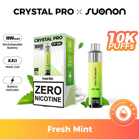 Crystal Pro CP10K 0MG(0%) Prefilled Pod Vape Kit (Zero Nicotine)