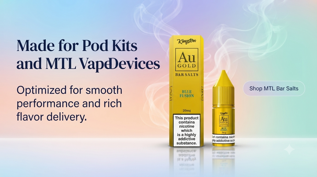 Made for Pod Kits and MTL Vape Devices