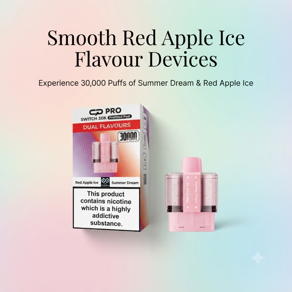 Smooth Red Apple Ice Flavour