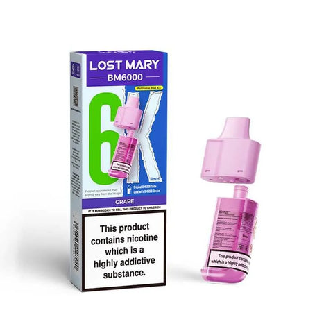 Lost Mary BM6000 Prefilled Vape Pods