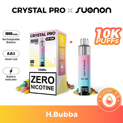 Crystal Pro CP10K 0MG(0%) Prefilled Pod Vape Kit (Zero Nicotine)