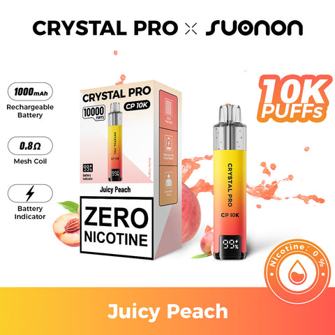 Crystal Pro CP10K 0MG(0%) Prefilled Pod Vape Kit (Zero Nicotine)