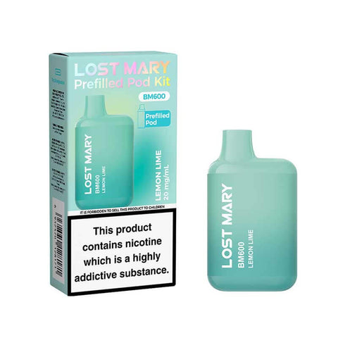 Lost Mary BM600 Prefilled Pod Vape Kit - £3.99 or 3 for £10