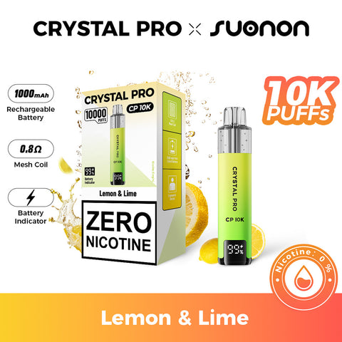 Crystal Pro CP10K 0MG(0%) Prefilled Pod Vape Kit (Zero Nicotine)
