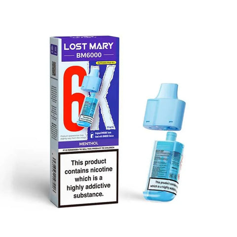 Lost Mary BM6000 Prefilled Vape Pods