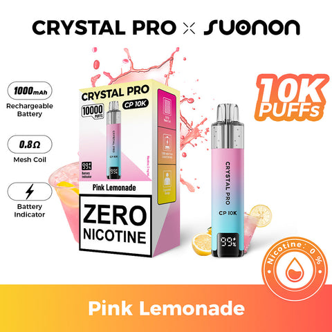 Crystal Pro CP10K 0MG(0%) Prefilled Pod Vape Kit (Zero Nicotine)