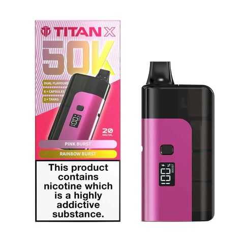 Box of 10 - Titan X 50K Prefilled Pod Kit