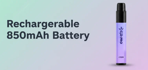 Rechargeable 850mAh Battery