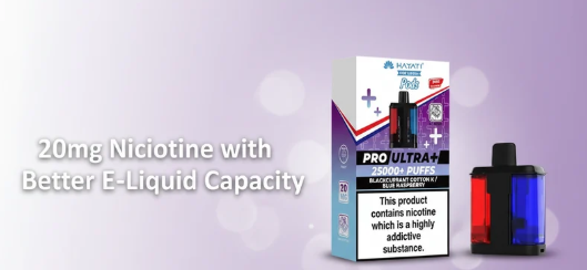 20mg Nicotine with Better E-Liquid Capacity