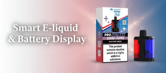 Smart E-liquid & Battery Display