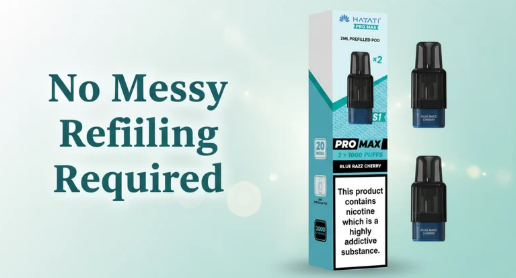 No Messy Refilling Required