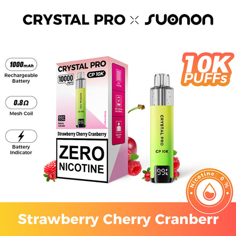 Crystal Pro CP10K 0MG(0%) Prefilled Pod Vape Kit (Zero Nicotine)