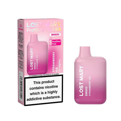 Lost Mary BM600 Prefilled Pod Vape Kit - £3.99 or 3 for £10
