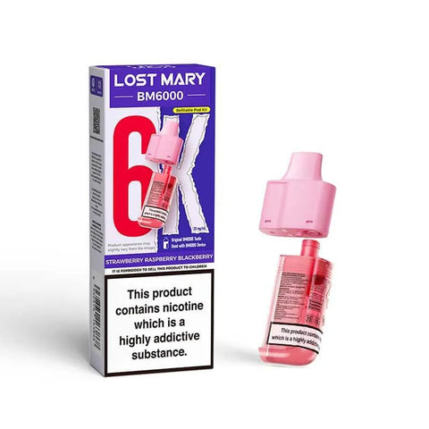 Lost Mary BM6000 Prefilled Vape Pods