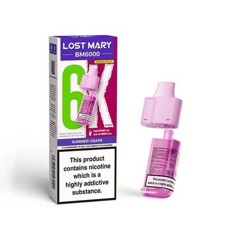 Lost Mary BM6000 Prefilled Vape Pods