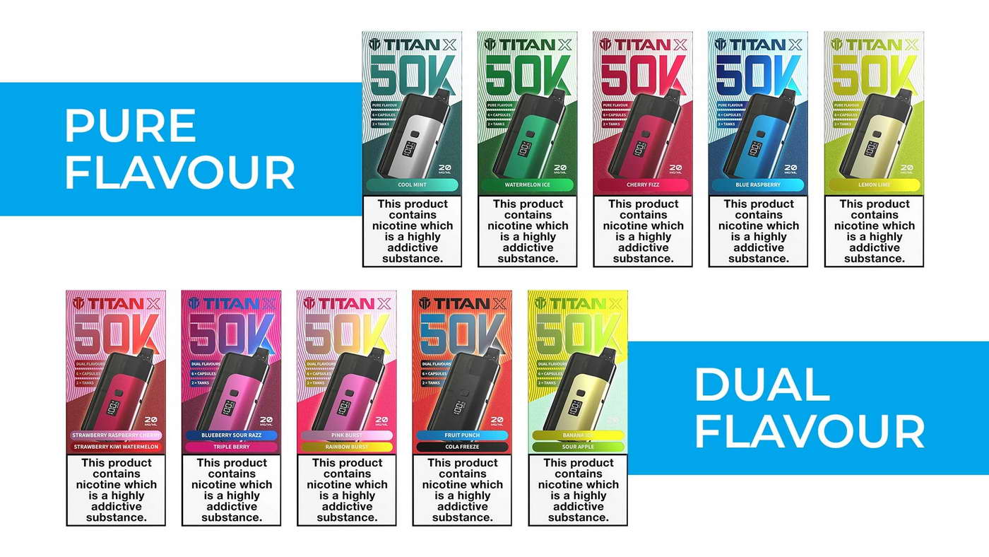 Titan X 50K Flavours