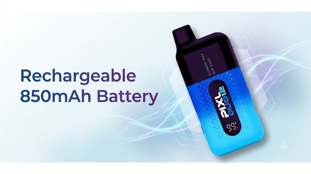 Rechargeable 850mAh Battery