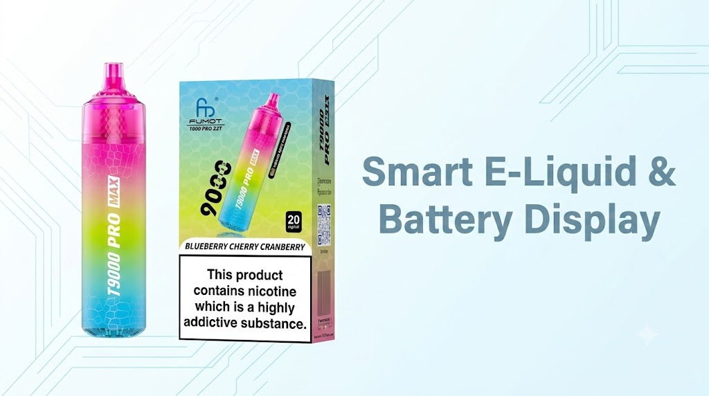 Smart E-Liquid & Battery Display