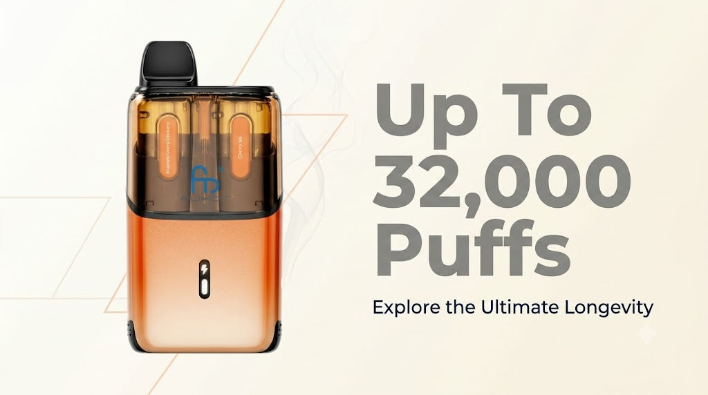 Up To 32,000 Puffs