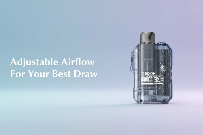 Adjustable Airflow For Your Best Draw