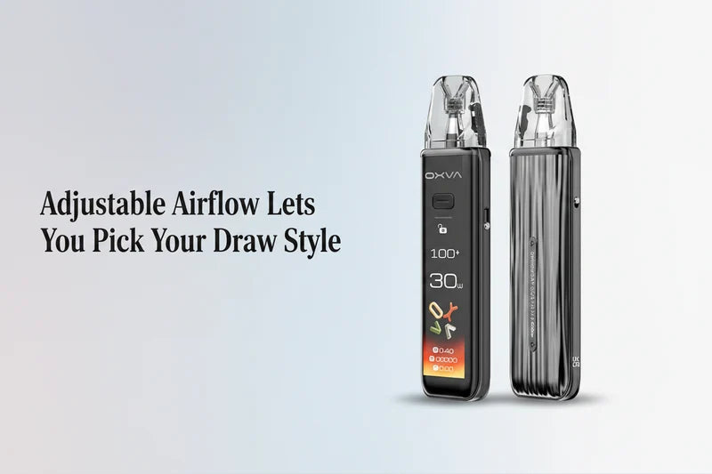 Adjustable Airflow Lets You Pick Your Draw Style