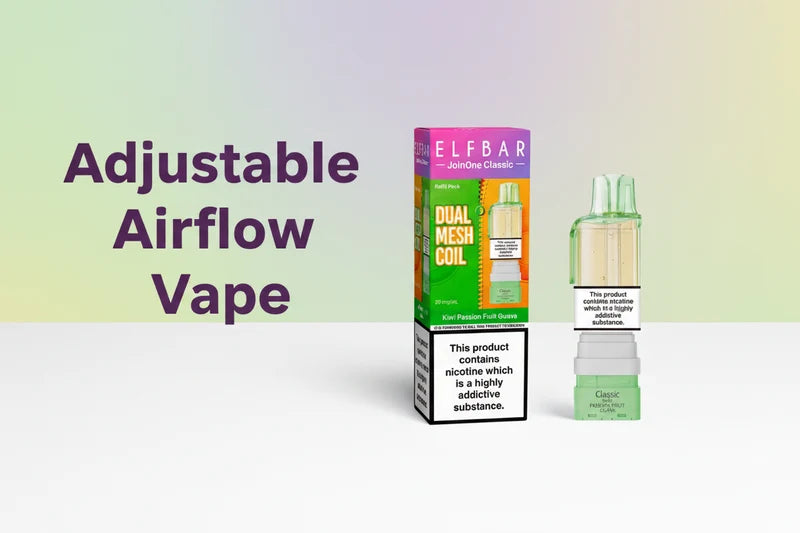 Adjustable Airflow Vape