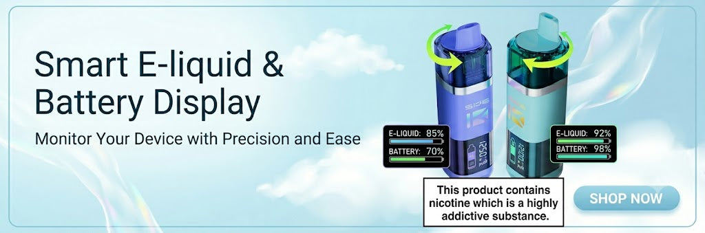 Smart E-liquid & Battery Display