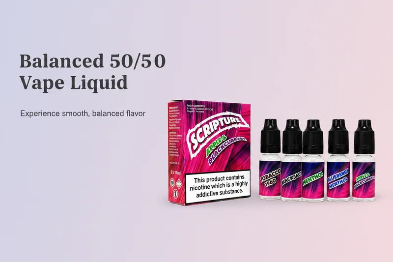 Balanced 50VG 50PG Blend