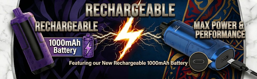 Rechargeable 1000mAh Battery