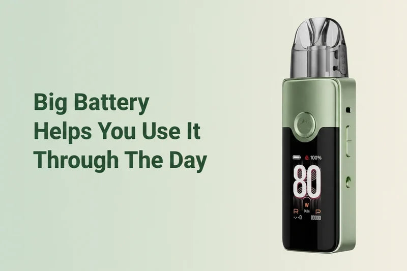 Big Battery Helps You Use It Through The Day