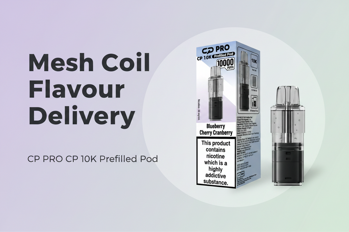 Mesh Coil Flavour Delivery