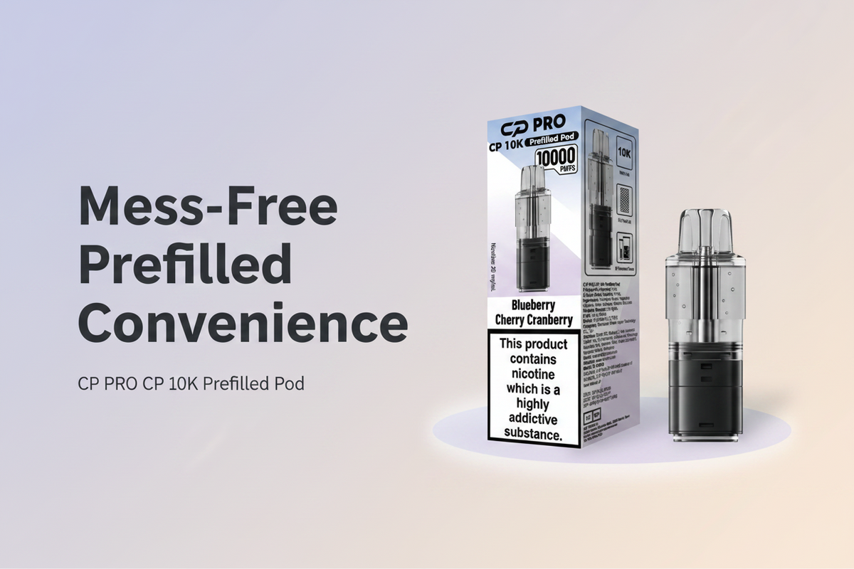 Mess-Free Prefilled Convenience