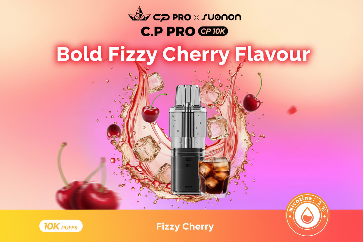 Bold Fizzy Cherry Flavour