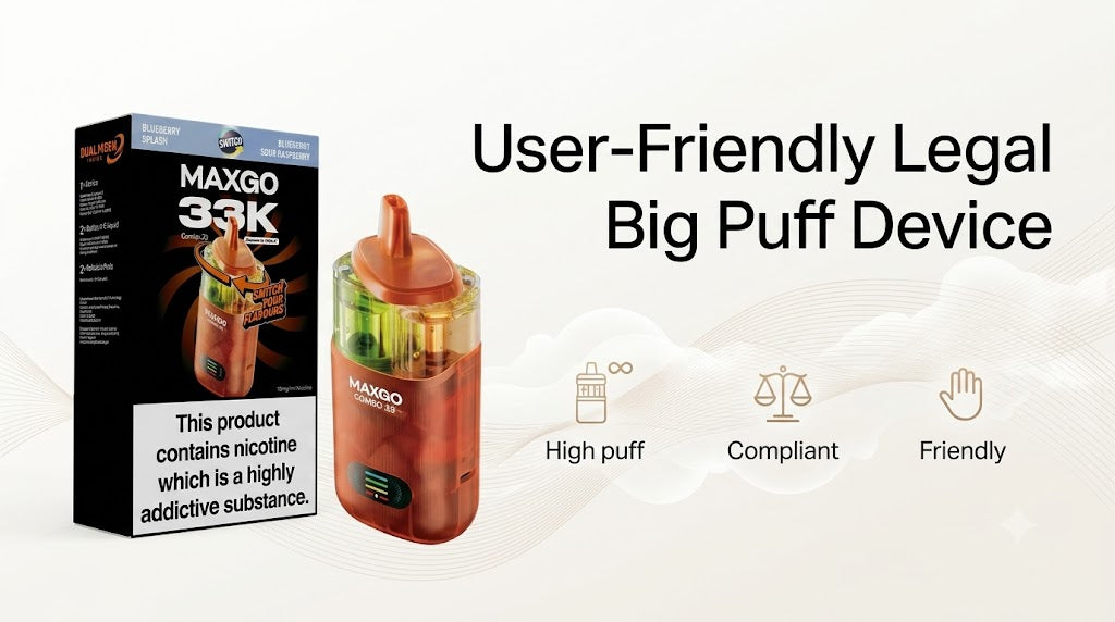 User-Friendly Legal Big Puff Device