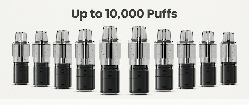 Up to 10,000 Puffs