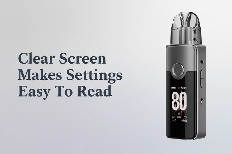  Clear Screen Makes Settings Easy To Read