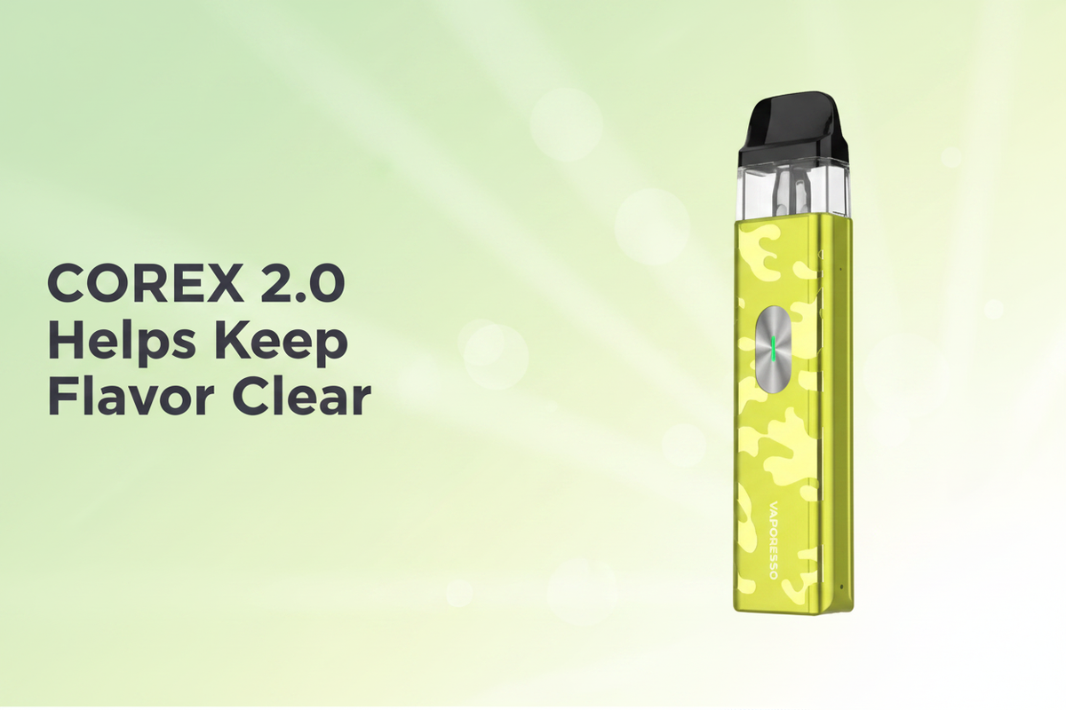 COREX 2.0 Helps Keep Flavor Clear