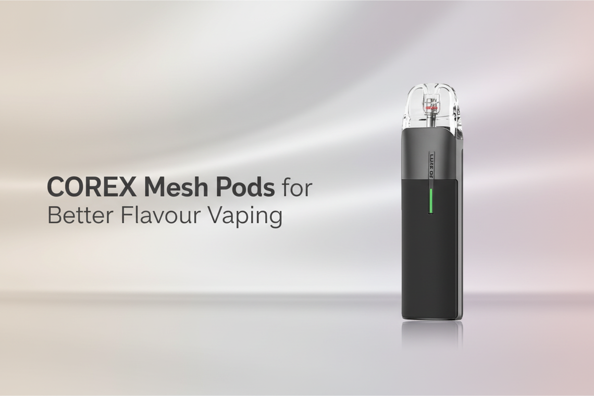 COREX Mesh Pods for Better Flavour